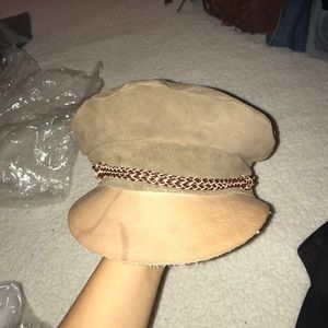 Brixton Leather fiddler cap